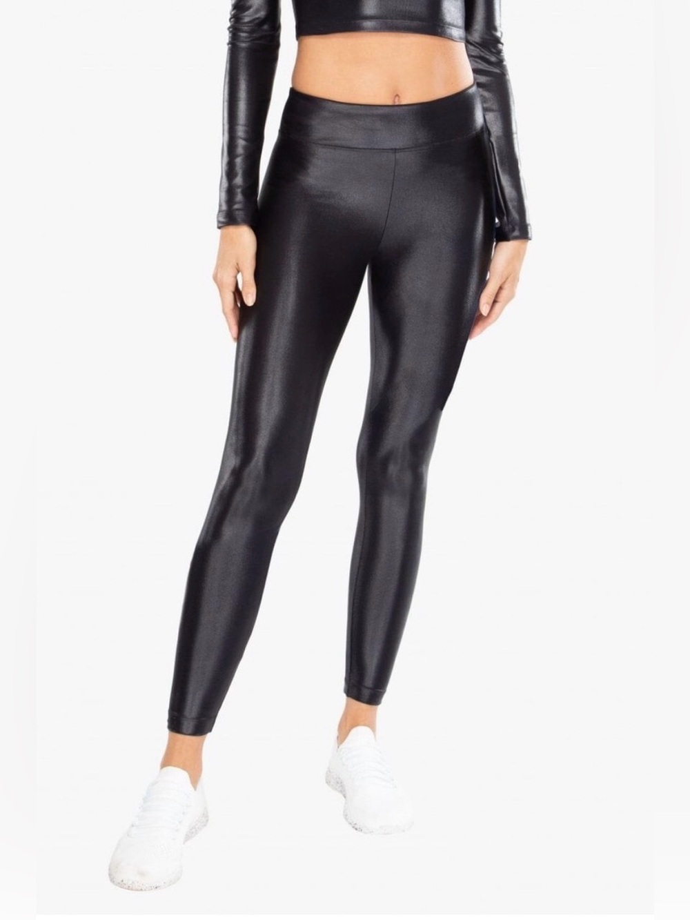Women’s black high rise Koral leggings size M. EUC